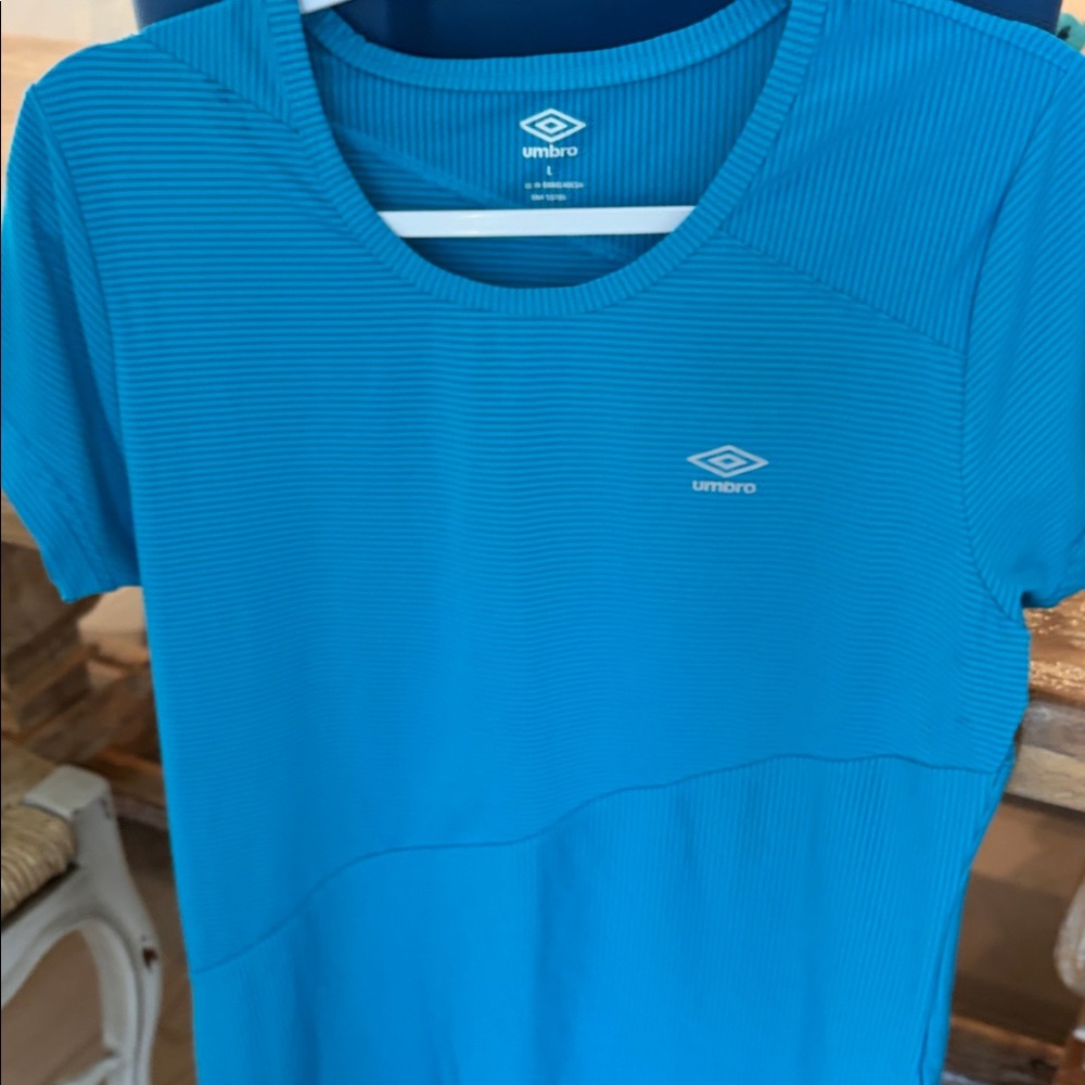 Umbro Women's Vibrant Blue Short Sleeve Tee